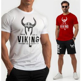   Train like a Viking póló (2db) + fekete rövidnadrág (1db)