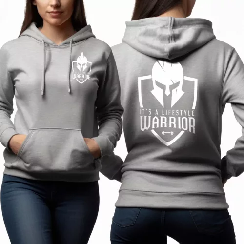 It's a lifestyle. Warrior - Női pulóver / Szürke