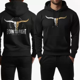 Born to fight Bullspirit - Pulóver / Fekete