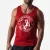 Nem vérebnek született, hanem családtagnak - Amstaff classicfit trikó / Piros