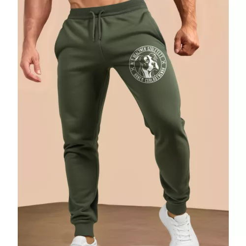 Nem vérebnek született, hanem családtagnak - Amstaff prémium melegítőnadrág / Army