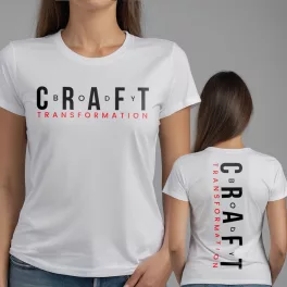 Craft body transformation - Női póló / Fehér