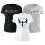 Női póló csomag - 3 db (fekete, szürke, fehér)