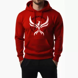 Bornwinx nagy logós pulóver / Piros