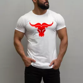Bull férfi póló / Fehér