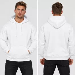 Just Hoods AWJH001 COLLEGE KAPUCNIS PULÓVER XS