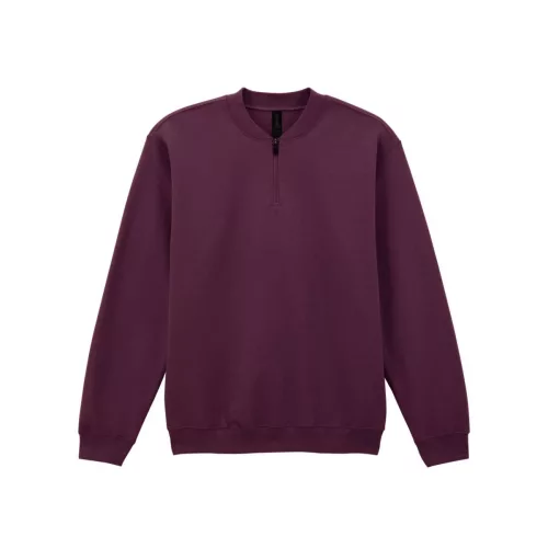 Gildan GISF008 SOFTSTYLE™ MIDWEIGHT FELNŐTT 1/4 CIPZÁRAS PULÓVER 2XL