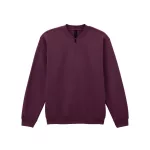 Gildan GISF008 SOFTSTYLE™ MIDWEIGHT FELNŐTT 1/4 CIPZÁRAS PULÓVER S