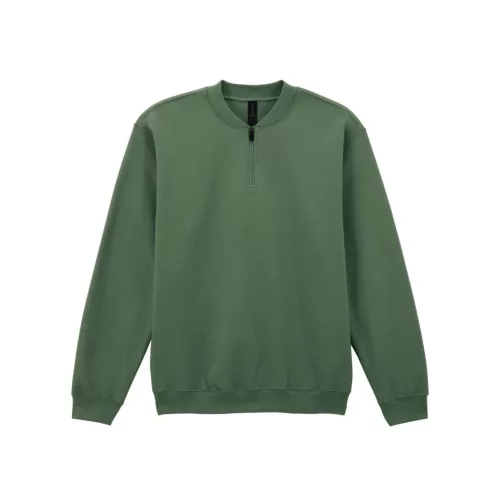 Gildan GISF008 SOFTSTYLE™ MIDWEIGHT FELNŐTT 1/4 CIPZÁRAS PULÓVER L