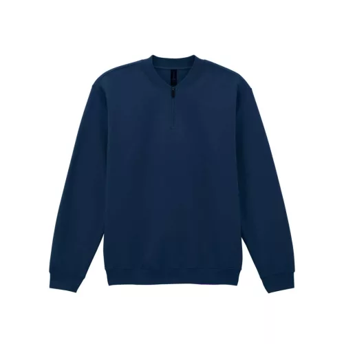 Gildan GISF008 SOFTSTYLE™ MIDWEIGHT FELNŐTT 1/4 CIPZÁRAS PULÓVER L