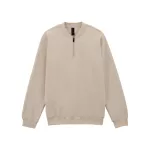 Gildan GISF008 SOFTSTYLE™ MIDWEIGHT FELNŐTT 1/4 CIPZÁRAS PULÓVER S