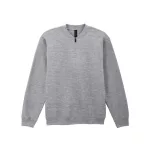 Gildan GISF008 SOFTSTYLE™ MIDWEIGHT FELNŐTT 1/4 CIPZÁRAS PULÓVER 2XL