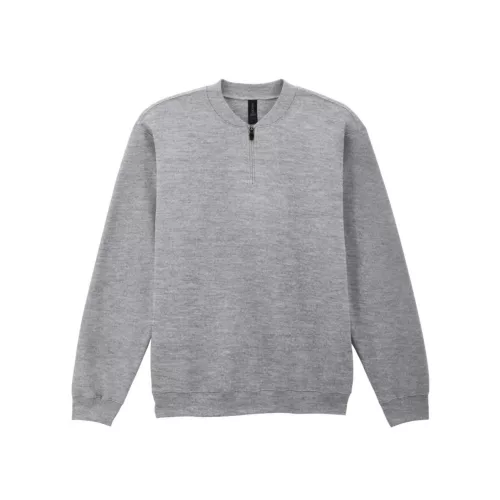 Gildan GISF008 SOFTSTYLE™ MIDWEIGHT FELNŐTT 1/4 CIPZÁRAS PULÓVER M