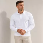 iDeal Basic IB222 FÉRFI HOSSZÚ UJJÚ PIKÉ GALLÉROS PÓLÓ M