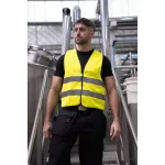 Korntex KXVW KORNTEX® BIZTONSÁGI MELLÉNY "WOLFSBURG" - FEKETE SZEGÉLLYEL 3XL