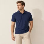 Neoblu NE03188 OWEN FÉRFI PIQUÉ PÓLÓING REJTETT GOMBOLÁSPÁNTTAL S