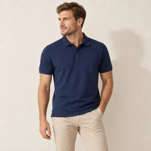 Neoblu NE03188 OWEN FÉRFI PIQUÉ PÓLÓING REJTETT GOMBOLÁSPÁNTTAL S