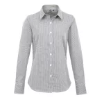 Premier PR320 NŐI APRÓKOCKÁS (GINGHAM) HOSSZÚ UJJÚ PAMUT ING  XS