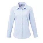 Premier PR320 NŐI APRÓKOCKÁS (GINGHAM) HOSSZÚ UJJÚ PAMUT ING  XL