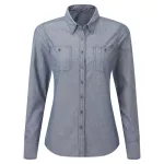 Premier PR347 NŐI ORGANIKUS PAMUT CHAMBRAY FAIRTRADE ING S