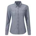 Premier PR347 NŐI ORGANIKUS PAMUT CHAMBRAY FAIRTRADE ING XS
