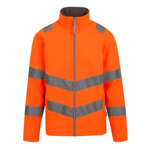 Regatta RETRA712 HI-VIS PRO CONTRACT ABLAZE KÉTRÉTEGŰ SOFTSHELL DZSEKI (CLASS 3 SZABVÁNY) S