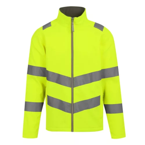 Regatta RETRA712 HI-VIS PRO CONTRACT ABLAZE KÉTRÉTEGŰ SOFTSHELL DZSEKI (CLASS 3 SZABVÁNY) S