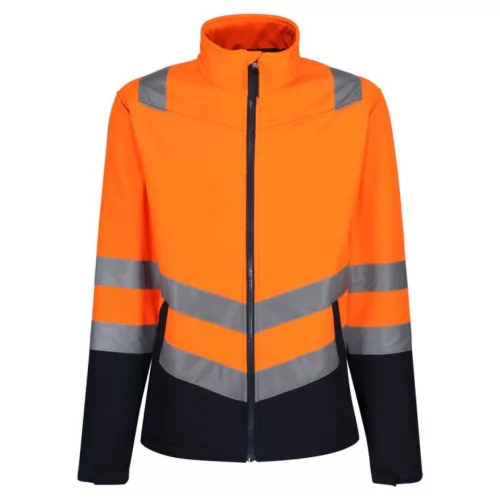 Regatta RETRA722 PRO HI-VIS SOFTSHELL DZSEKI S