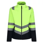 Regatta RETRA722 PRO HI-VIS SOFTSHELL DZSEKI S