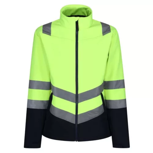 Regatta RETRA722 PRO HI-VIS SOFTSHELL DZSEKI S