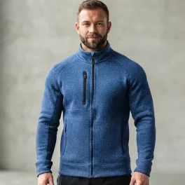 Regatta RETRF603 THORNLY MEN - FULL ZIP MARL FLEECE S