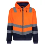 Regatta RETRF625 PRO HI-VIS FULL ZIP HOODIE XL