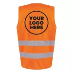 Regatta RETRS255 HI VIS ESSENTIAL KÖNNYEN EMBLÉMÁZHATÓ MELLÉNY 3XL
