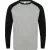 SF Clothing SFSF271 HOSSZÚ UJJÚ FÉRFI BASEBALL PÓLÓ XS
