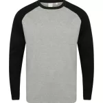 SF Clothing SFSF271 HOSSZÚ UJJÚ FÉRFI BASEBALL PÓLÓ XS