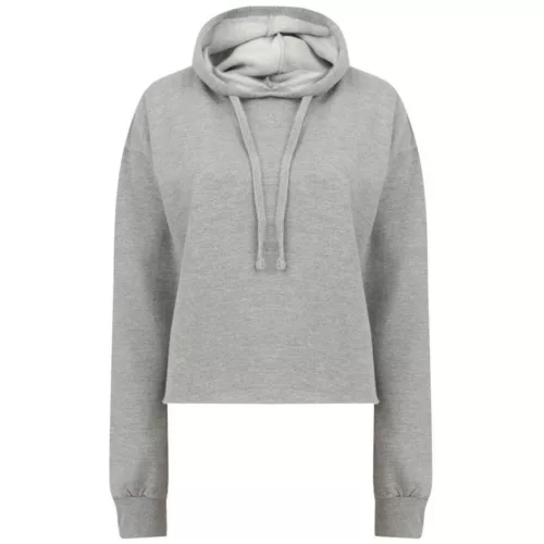 SF Clothing SFSK516 NŐI CROP KÉNYELMI KAPUCNIS SZABADIDŐFELSŐ XL