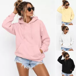 True Blanks TB01W010 WOMENS REGULAR HOODIE S