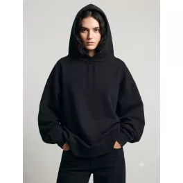 True Blanks TB02W011 WOMENS OVERSIZED HOODIE XS
