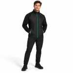 Designed To Work WK6147 UNISZEX HÉTKÖZNAPI DZSEKI KÉTFÉLE ANYAGBÓL XS