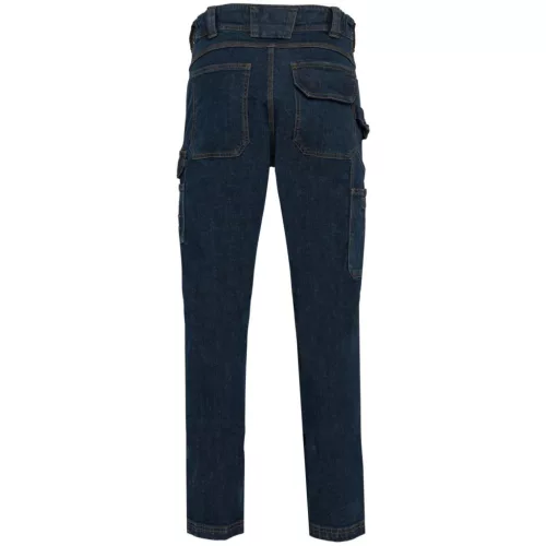 Designed To Work WK705 FÉRFI TÖBBZSEBES DENIM NADRÁG 54