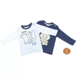 Disney Dumbo Little One baba póló, felső 2 db-os 74/80 cm