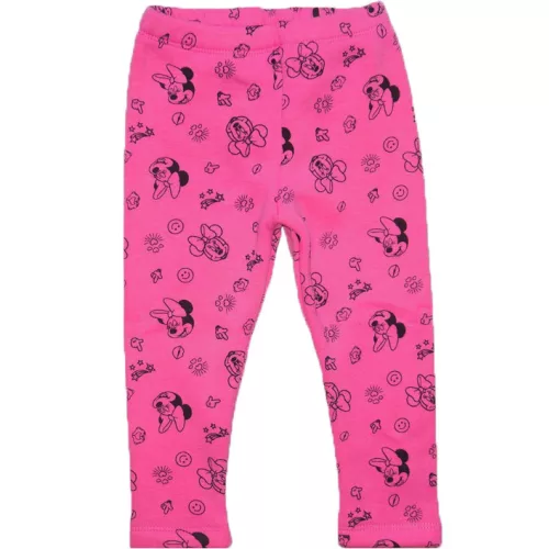 Disney Minnie Pink baba, vastag leggings 9/12 hó