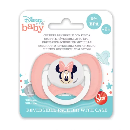 Disney Minnie Ooh Lala! megfordítható baba cumi tokkal