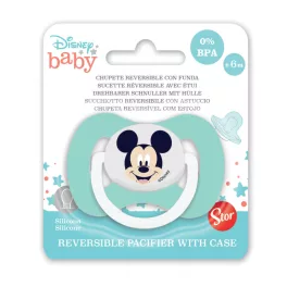 Disney Mickey Hello World megfordítható baba cumi tokkal