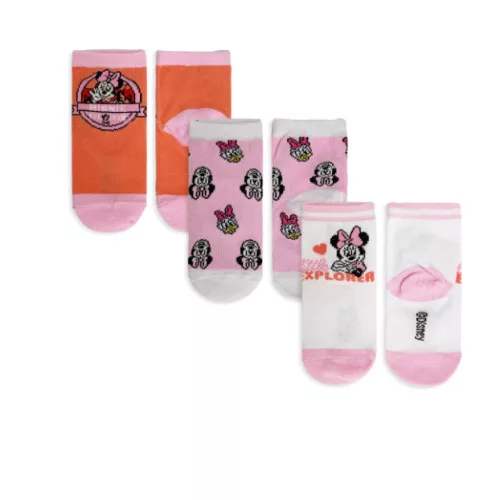 Disney Minnie Explorer White baba zokni 0/6 hó