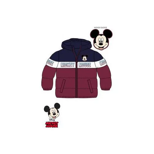 Disney Mickey Burgundy baba bélelt kabát 6 hó