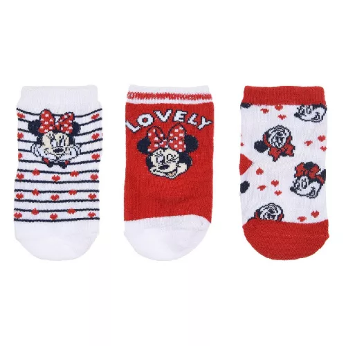 Disney Minnie Lovely White baba zokni 6/12 hó