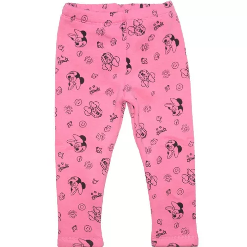 Disney Minnie Light Pink baba, vastag leggings 6 hó