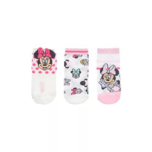 Disney Minnie Wink White baba zokni 6/12 hó