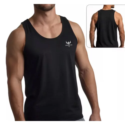 BornwinX classicfit férfi trikó / Fekete